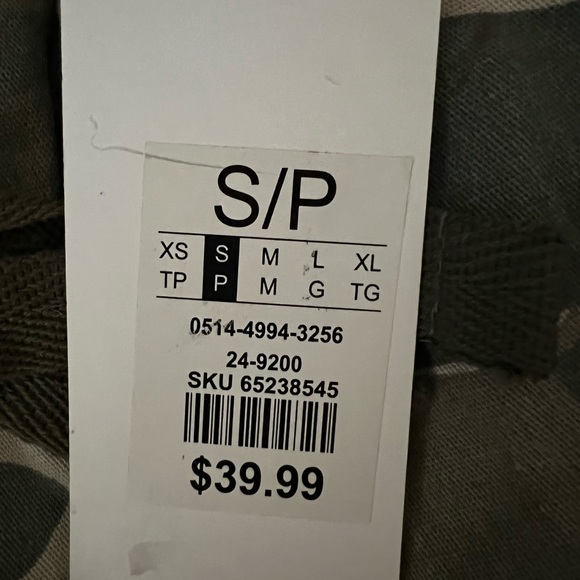 Charlotte Russe refuge nwt camo skinny jogger cargo pants small - Picture 7 of 8